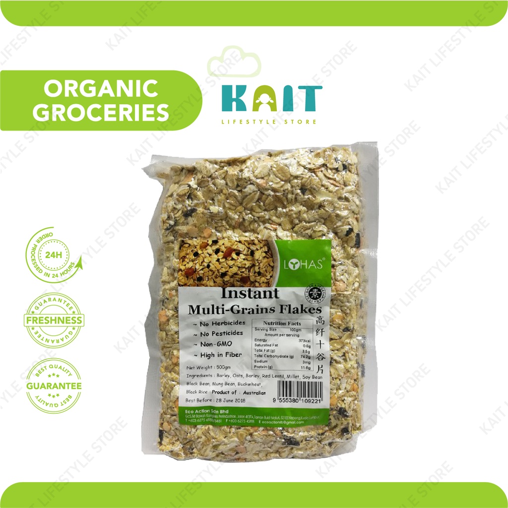 Lohas Instant Multi Grain Flakes Gm Shopee Malaysia