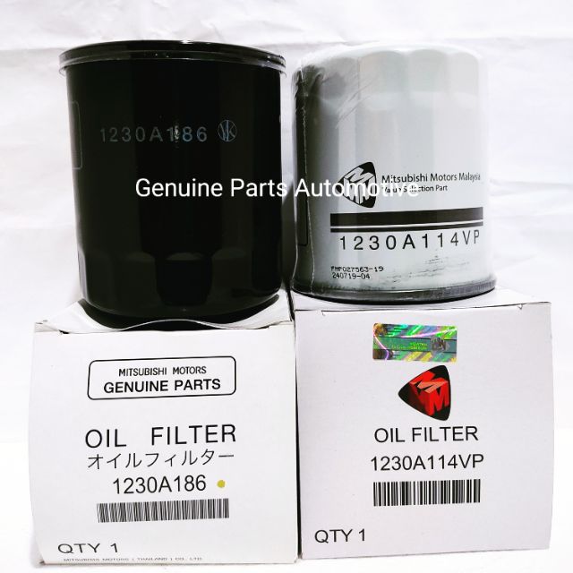 Mitsubishi Original Oil Filter Triton Pajero Sport Shopee Malaysia