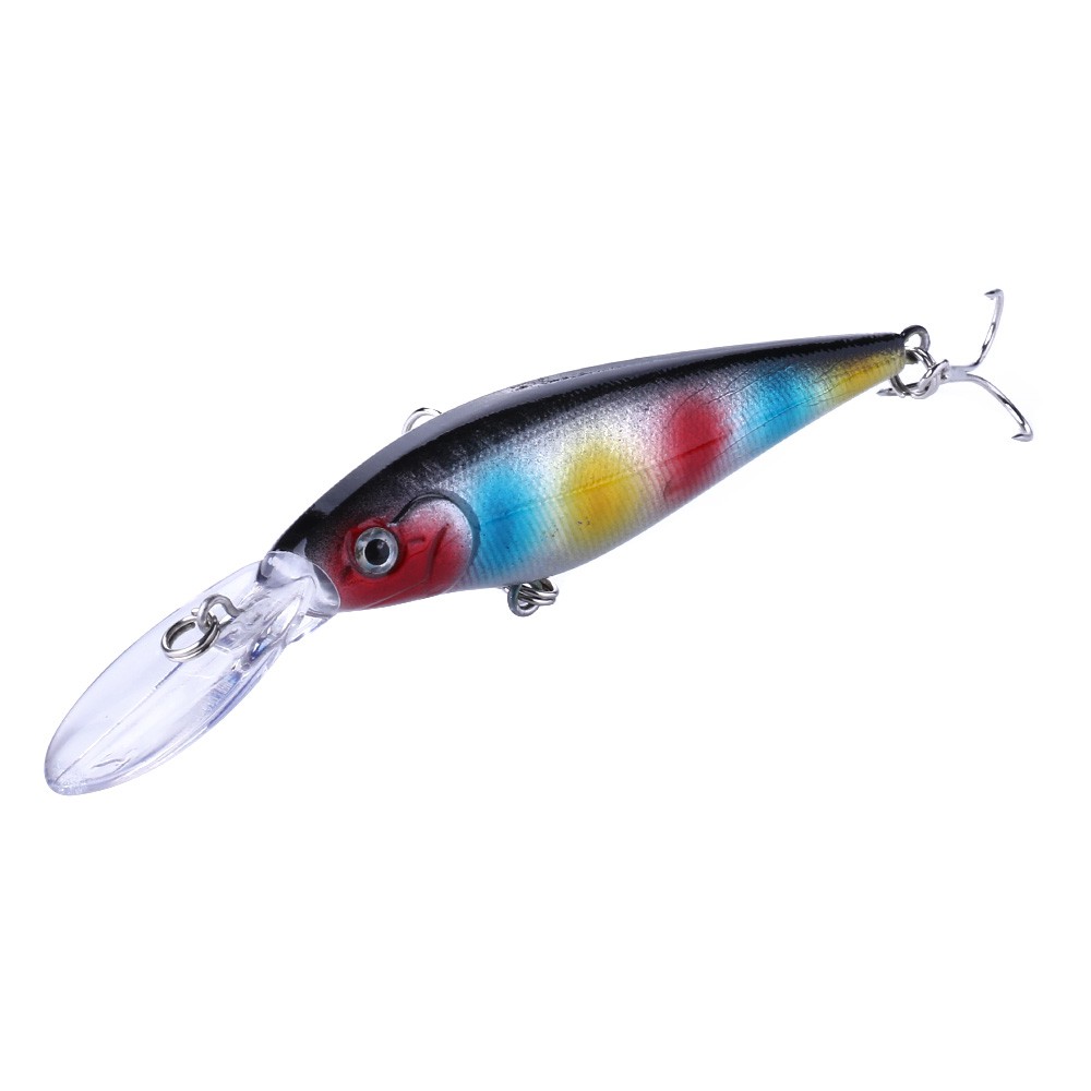 HENGJIA 1pcs Fishing Lure 11cm 10g Floating Artificial Hard Bait