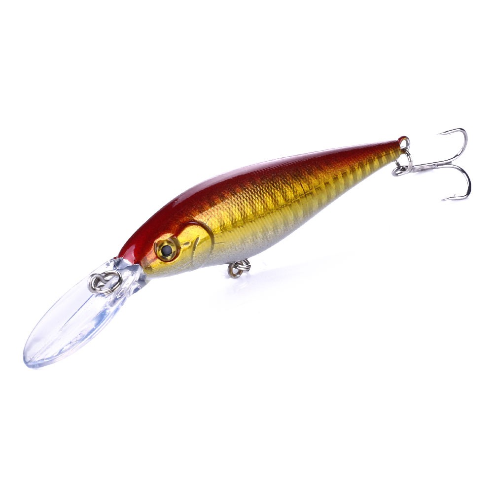 HENGJIA 1pcs Fishing Lure 11cm 10g Floating Artificial Hard Bait