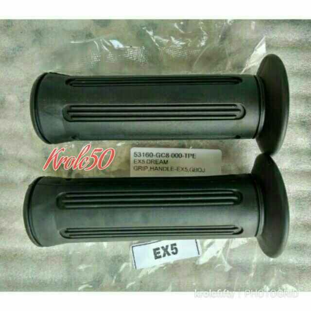 HONDA EX5 HANDLE GRIP SET RH LH Shopee Malaysia