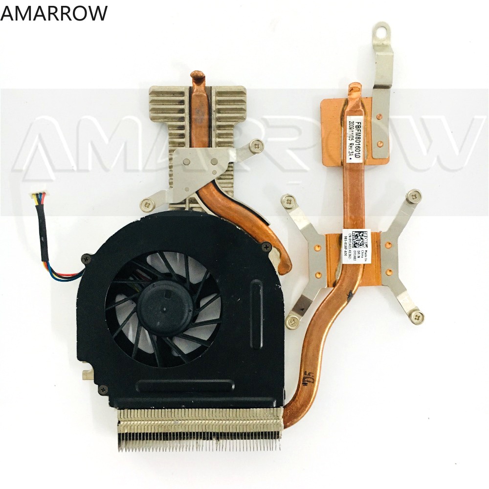 Original Free Shipping For DELL Laptop Heatsink Cooling Fan Cpu Cooler