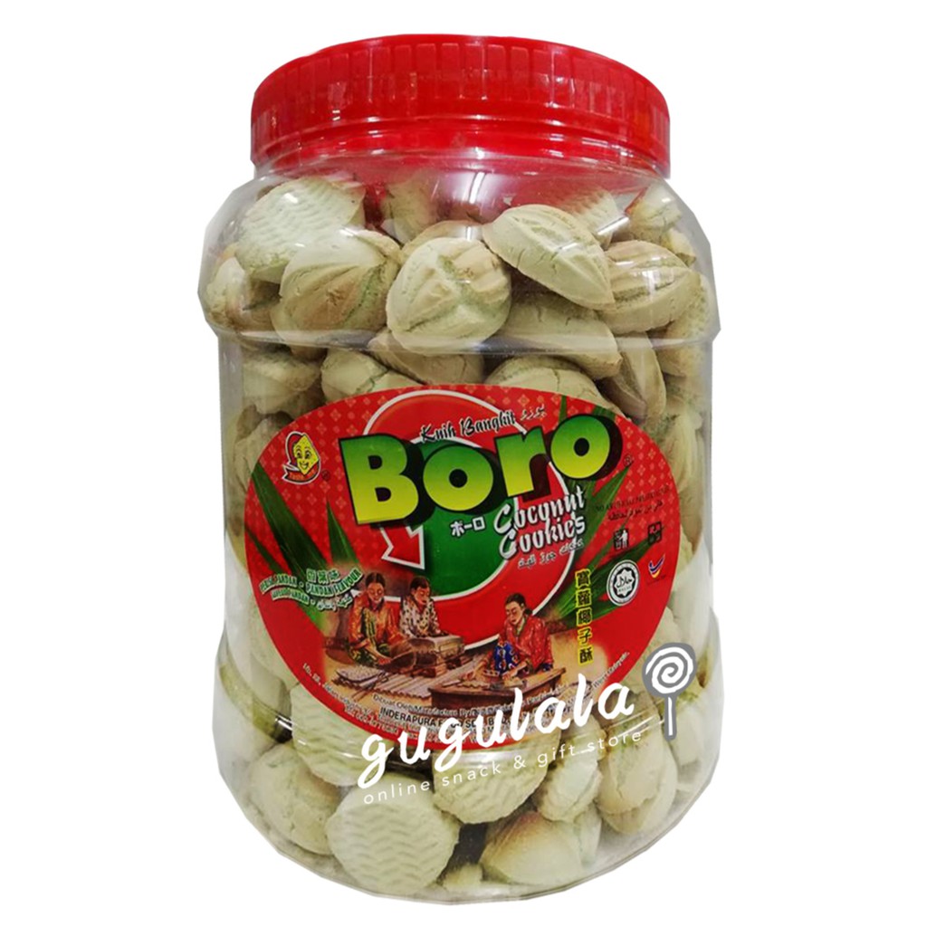 Boro Coconut Cookies Kuih Bangkit G Shopee Malaysia