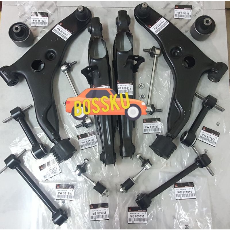 FRONT REAR FULL SET ARM PROTON WAJA GEN2 PERSONA SATRIA OLD WIRA