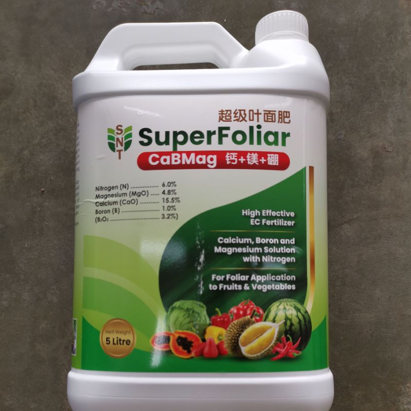 Snt Super Foliar Cabmag Litre Better Than Basfoliar Cabmag Shopee