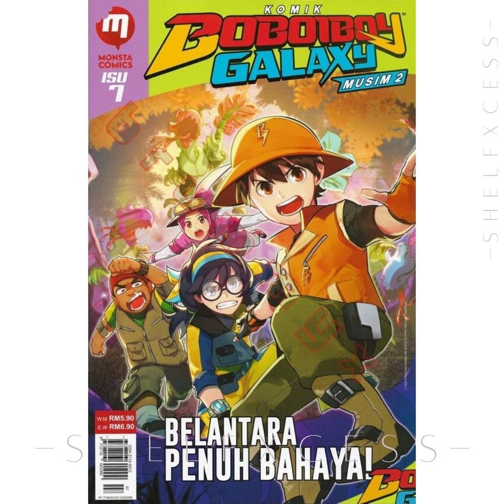 Komik Boboiboy Galaxy Musim Isu Isu New Shopee Malaysia