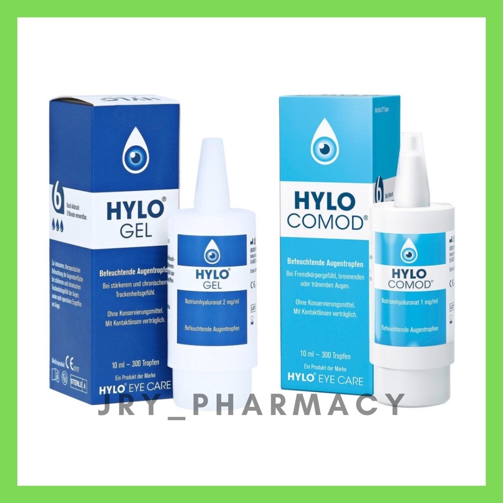 Hylo Gel Lubricating Eye Drops Exp Or Hylo Comod Eye Drops Exp