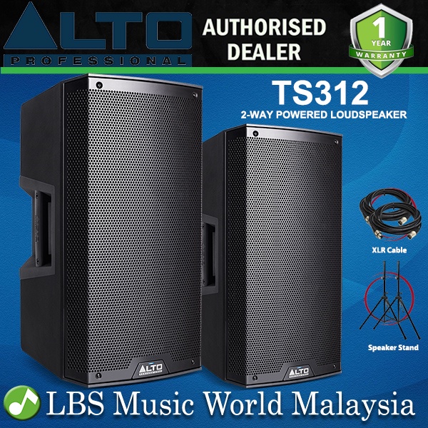 Alto Professional Ts W Inch Active Powered Loudspeaker With