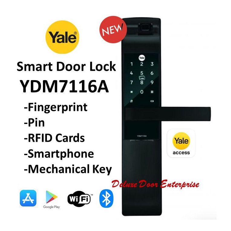 Yale Smart Door Lock YDM7116A Smart Lock Digital Lock Digital