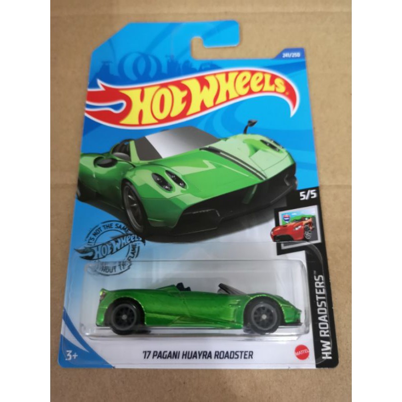 Hot Wheels Pagani Huayra Roadster Super Treasure Hunt Sth Shopee