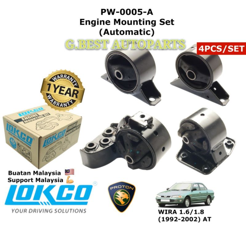 LOKCO ENGINE MOUNTING SET PROTON WIRA Shopee Malaysia