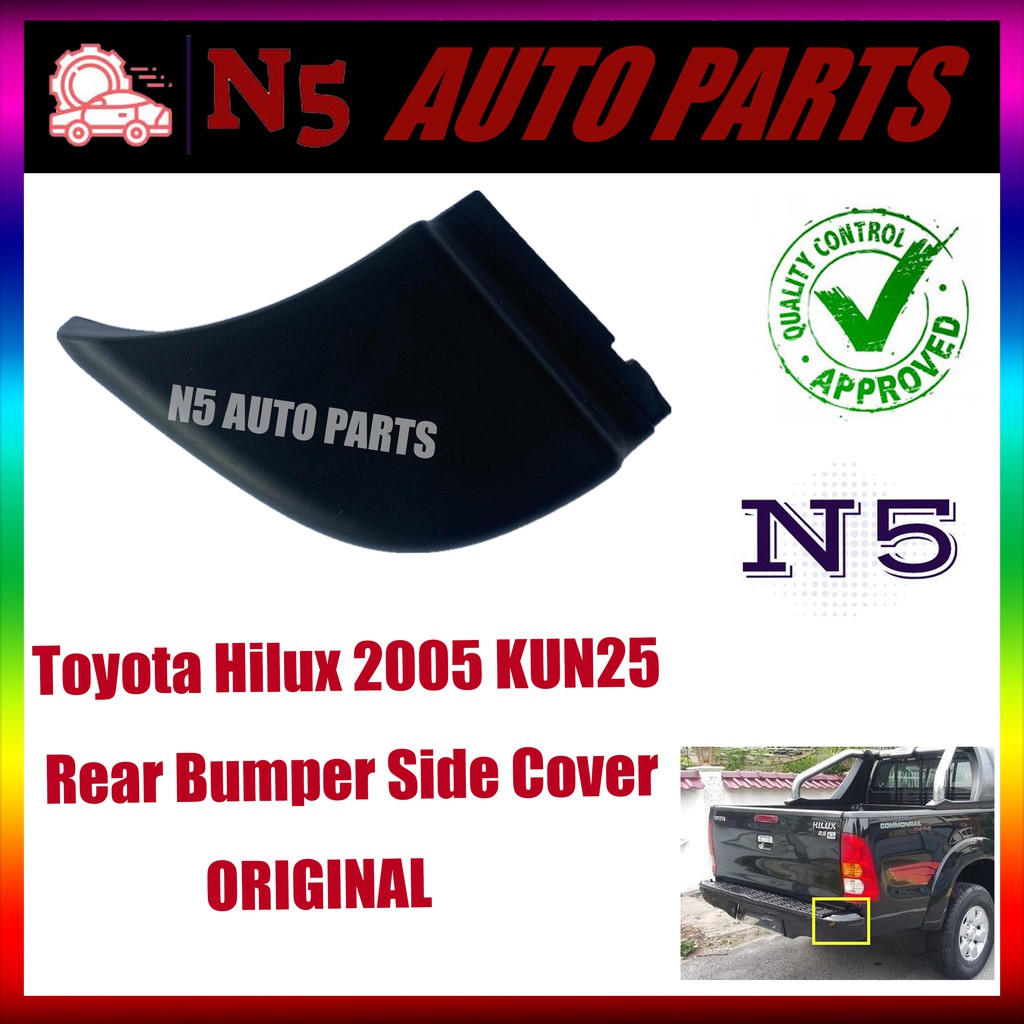 Toyota Hilux Kun Rear Bumper Side Cover Original Shopee Malaysia