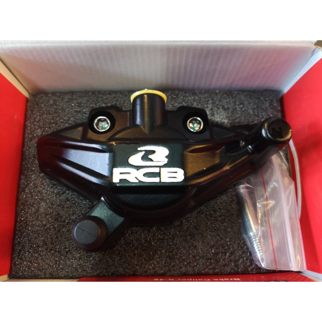 S S Series Racing Boy Brake Caliper Universal Black Red