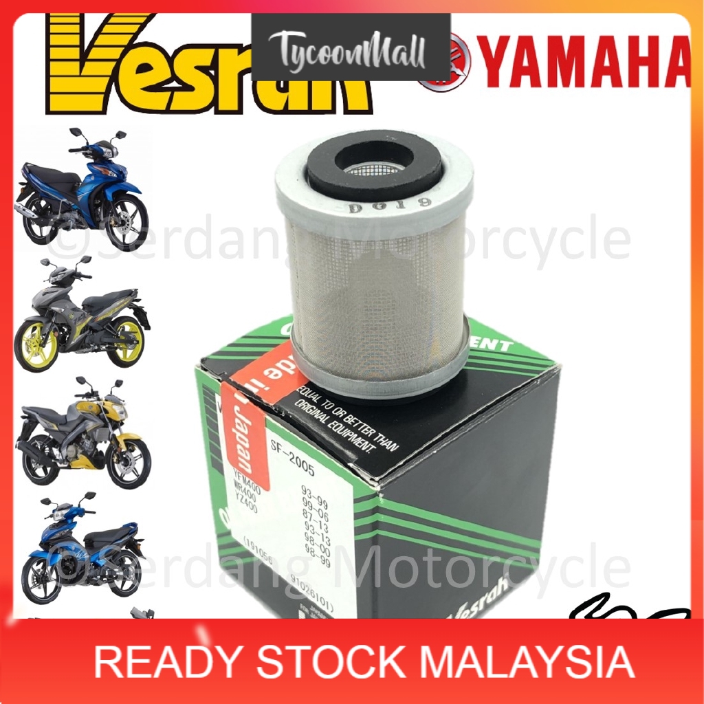 Motorpart Vesrah Oil Filter Yamaha Y Lc Lc Lagenda Fz R