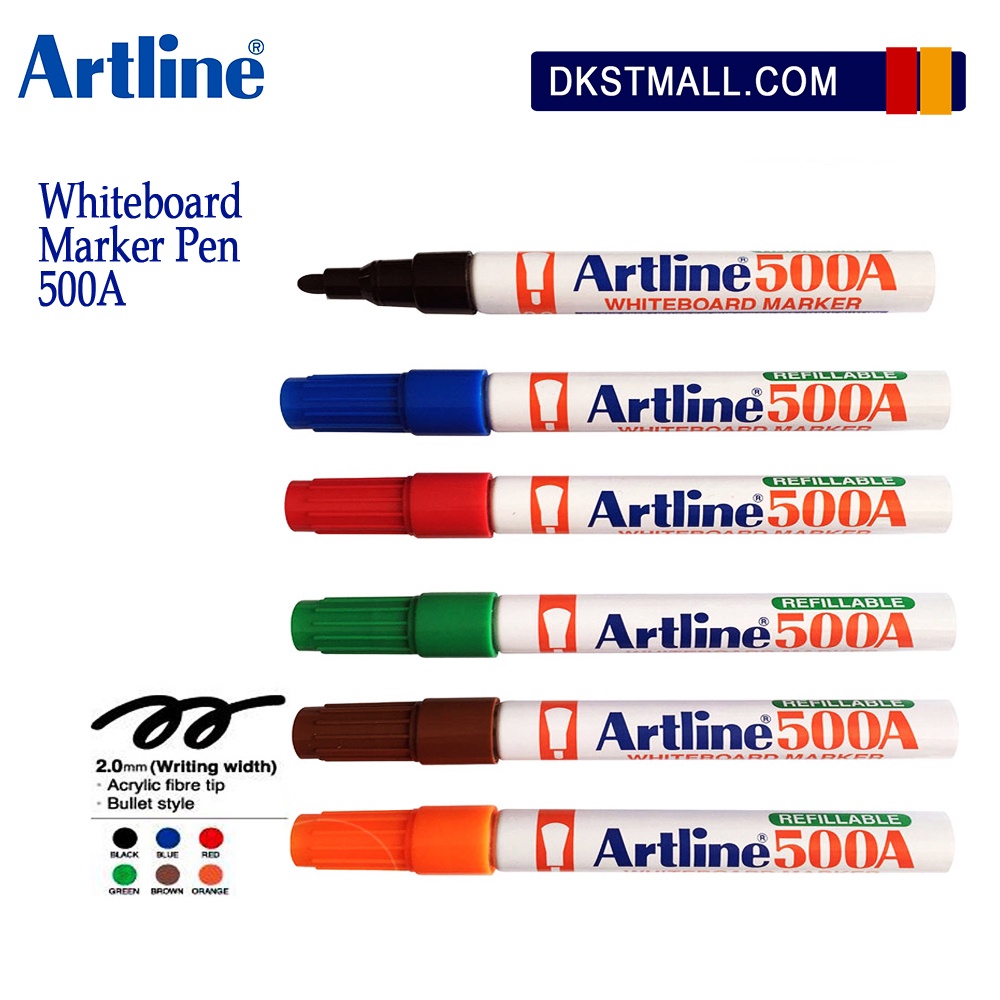 Artline Whiteboard Marker Pen 500A 509A Shopee Malaysia