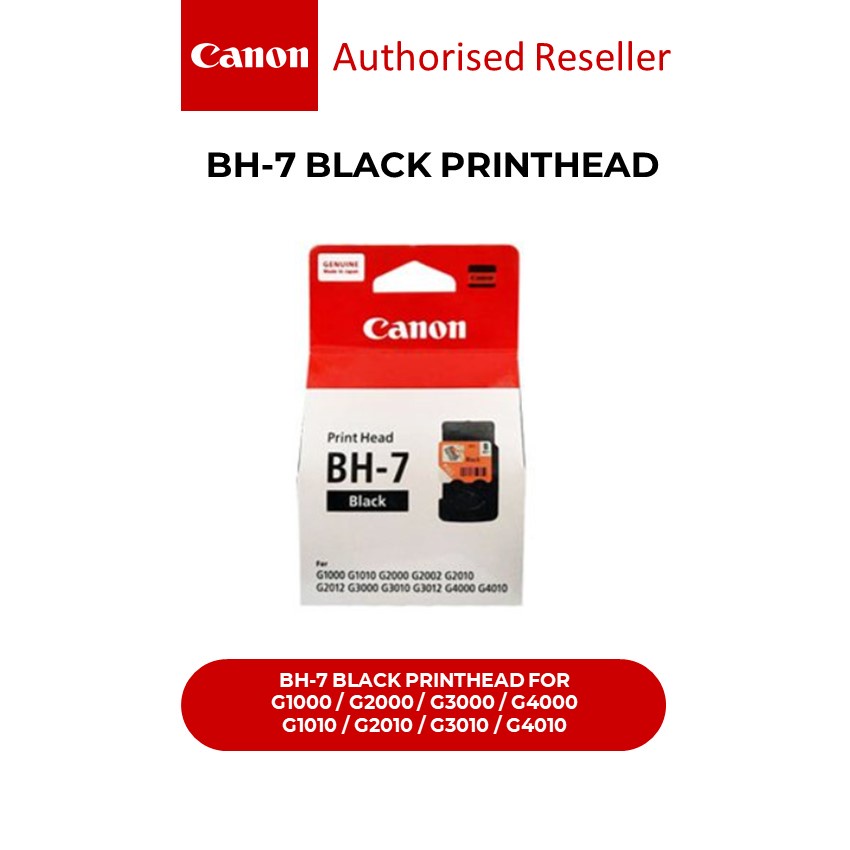 CANON BH 7 BLACK CH 7 COLOR PRINTHEAD FOR G1000 G2000 G3000 G4000