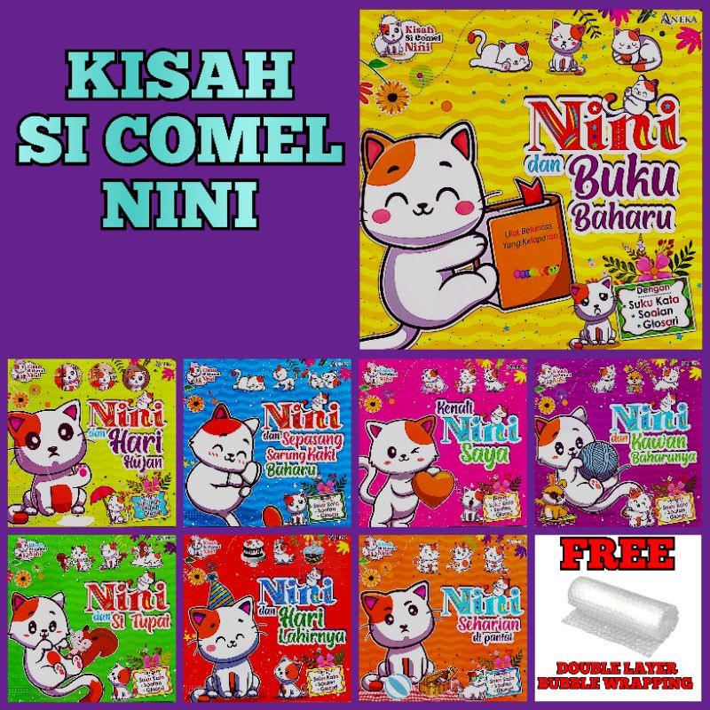 Kisah Si Comel Nini Dengan Suku Kata Soalan Glosari Aneka Shopee