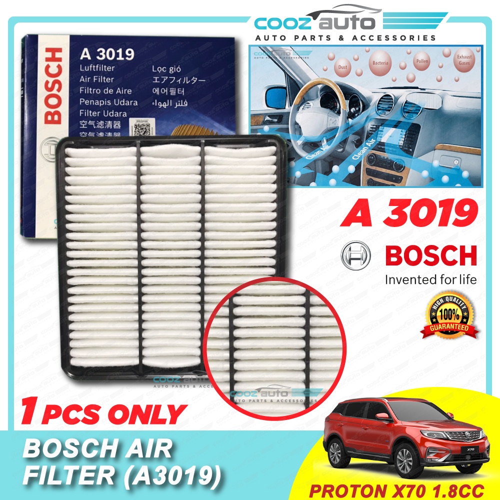 Proton X70 X 70 Bosch Activated Cabin Air Cond Replacement Filter