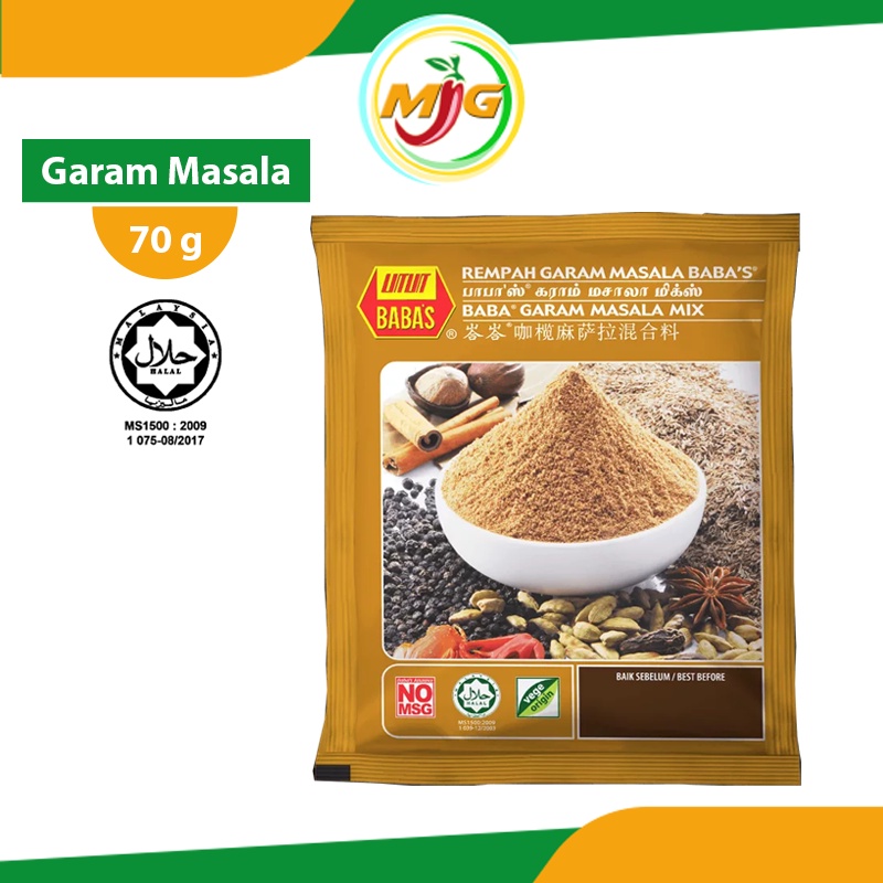 Ez Bizy Babas Garam Masala G Seasoning Rempah Spice Salt Shopee