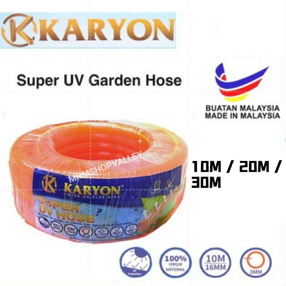 KARYON Super UV Garden Hose Tahan Panas Shopee Malaysia