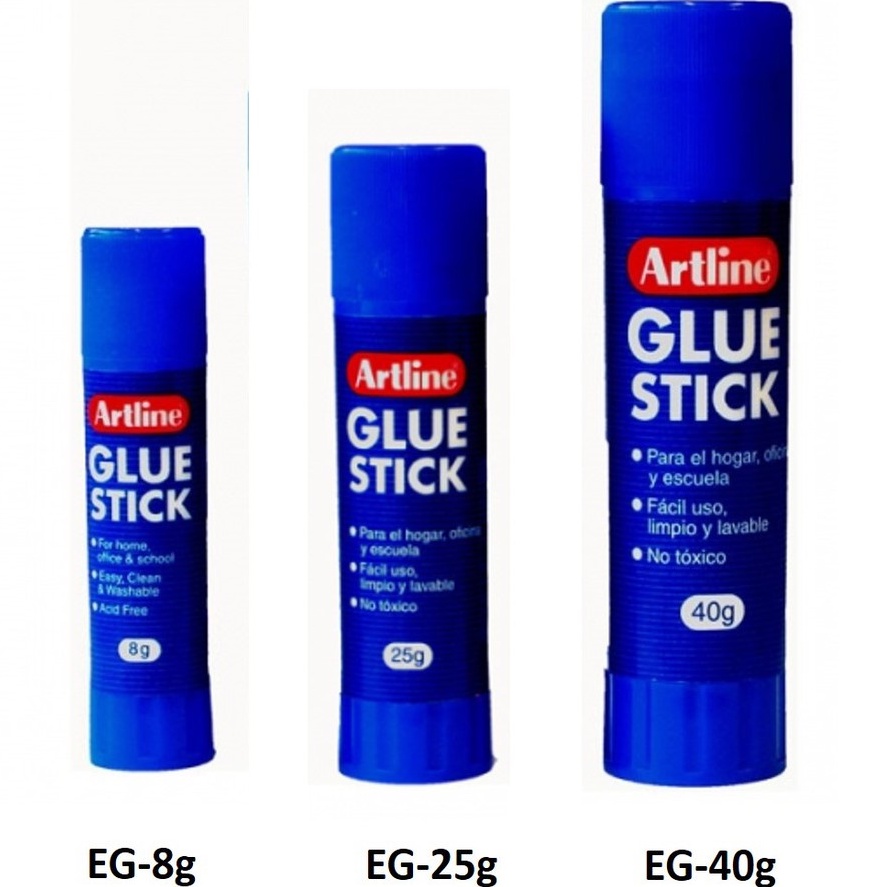 ARTLINE 8GM GLUE STICK 8g 25g Gam Sekolah Gam Kering Shopee Malaysia