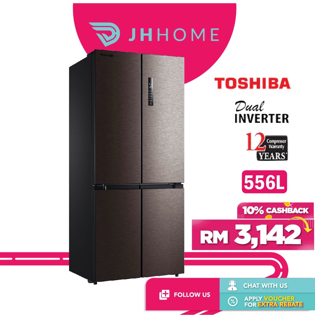 Toshiba Multi Door Inverter Refrigerator GR RF610WE PMY GR RF610WE PGY