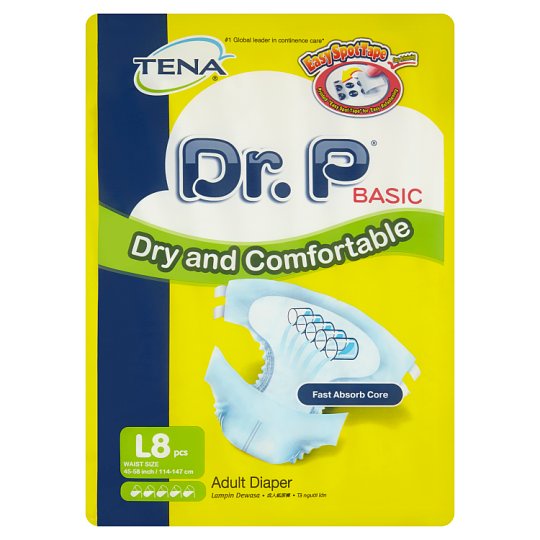 TENA DR P BASIC ADULT DIAPER XL 8 S L 8 S Shopee Malaysia