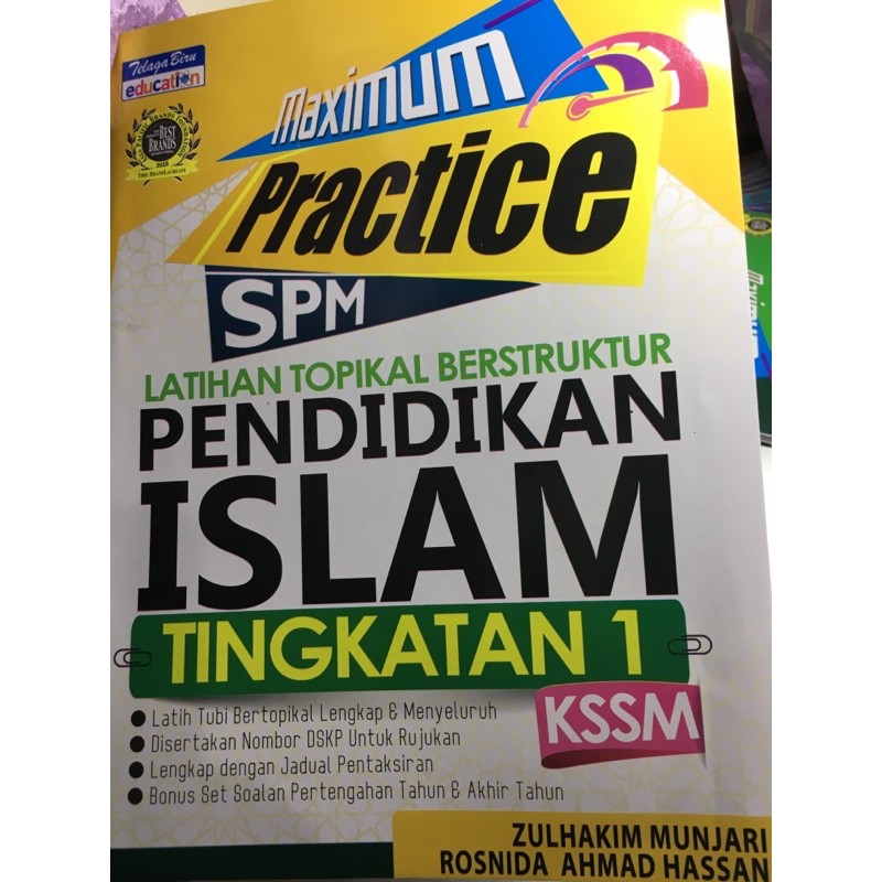 Akademik Maximum Practice Spm Latihan Topikal Berstruktur