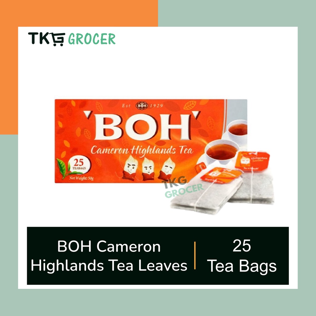 BOH Cameron Highlands Tea 2g X 25 Teabags Shopee Malaysia