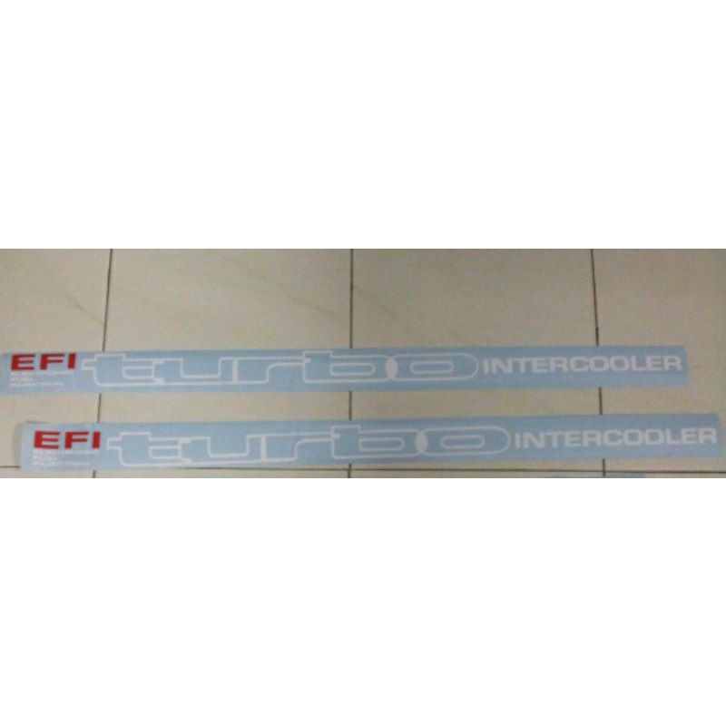 Daihatsu Mira Sticker Kereta Perodua Kancil Turbo L200S L500 L5 L2S