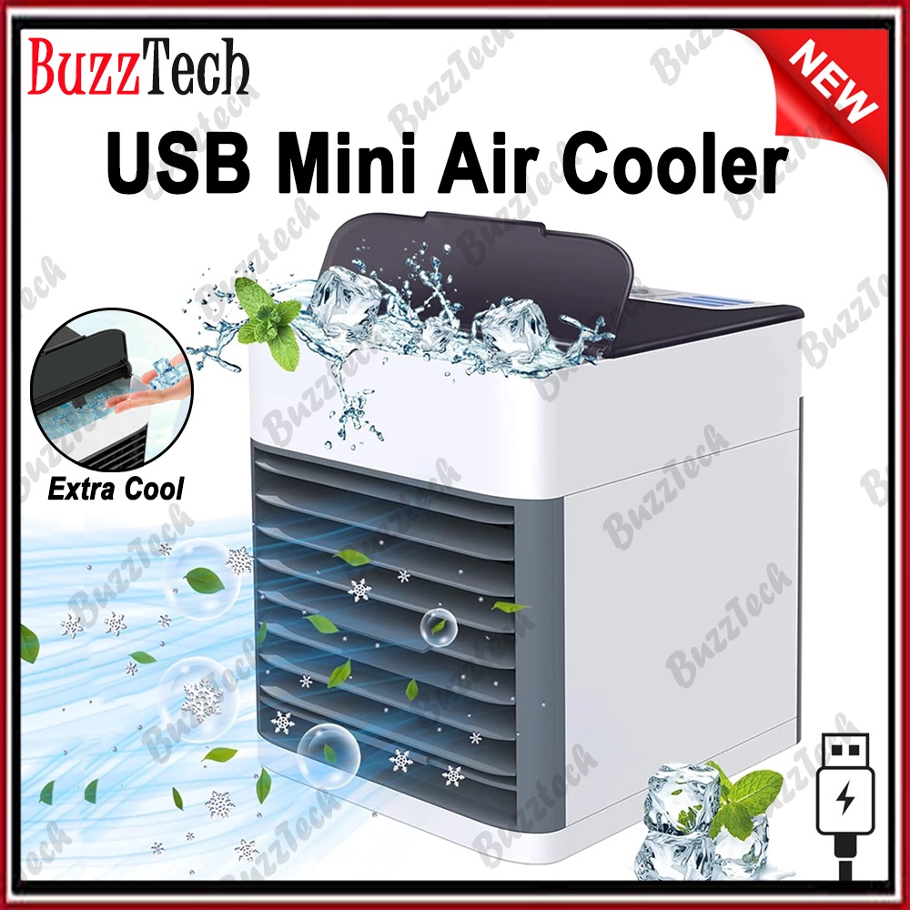 Buzztech Usb Mini Portable Air Conditioner Humidifier Purifier