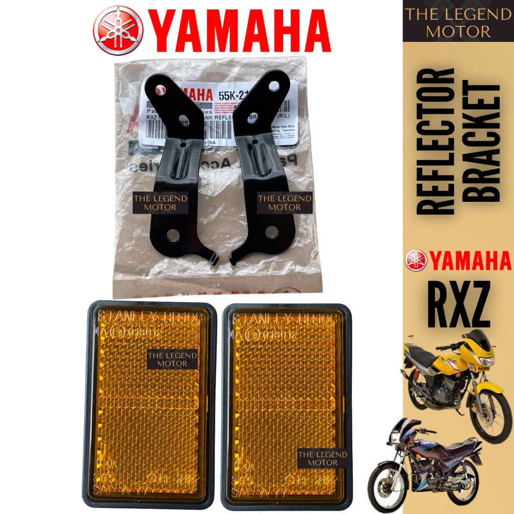 Yamaha Rxz Rxz Catalyzer Mili Bosh Bracket Reflector Pantur Cahaya