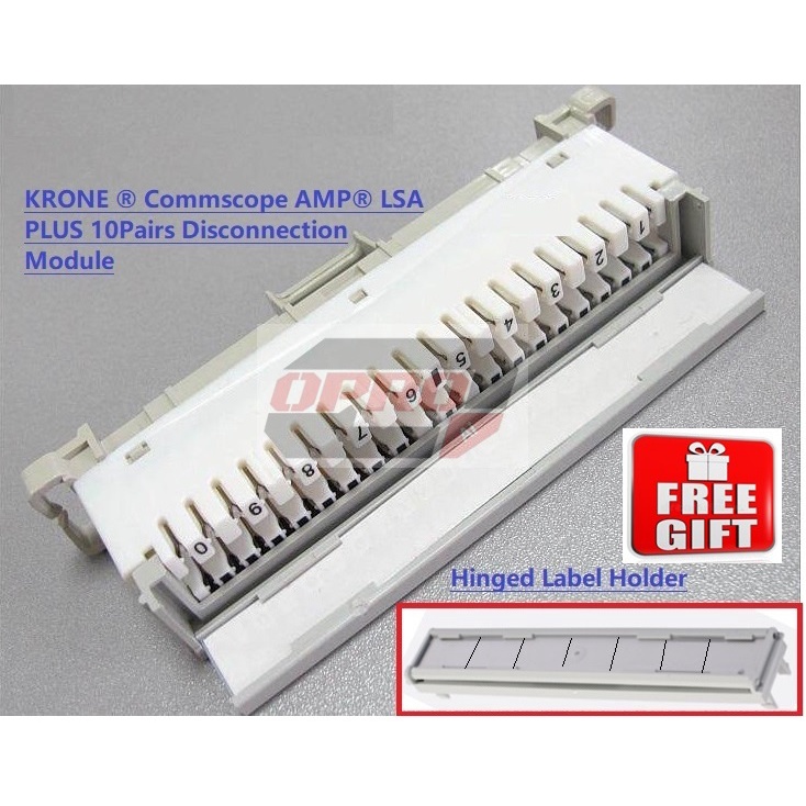 Krone Commscope Lsa Plus Pairs Disconnection Module For Tm