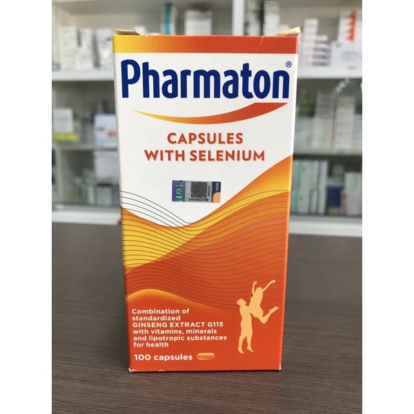 Pharmaton Capsules With Selenium 100 S EXP 02 2025 Shopee Malaysia