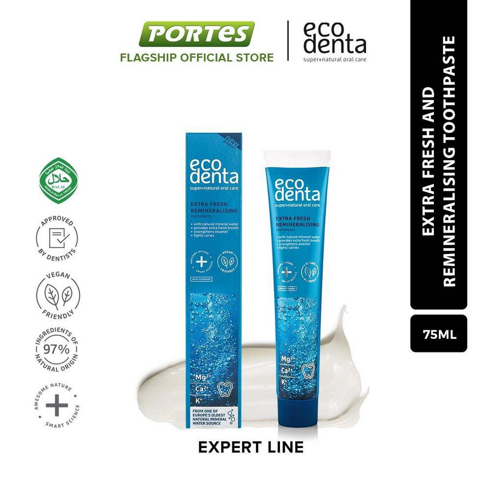 Ecodenta Extra Fresh And Remineralising Toothpaste Ml Shopee