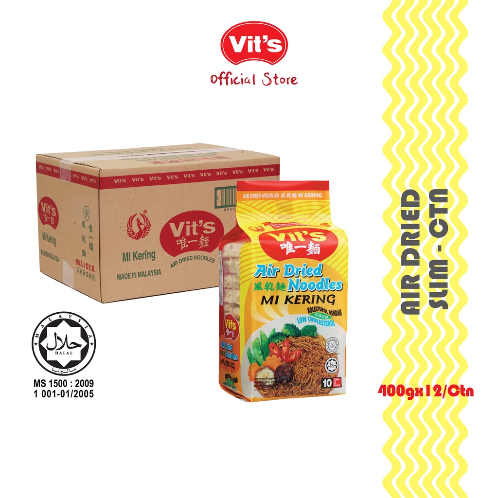 Carton Vit S Air Dried Noodles Slim G X Packs Bubblewrap