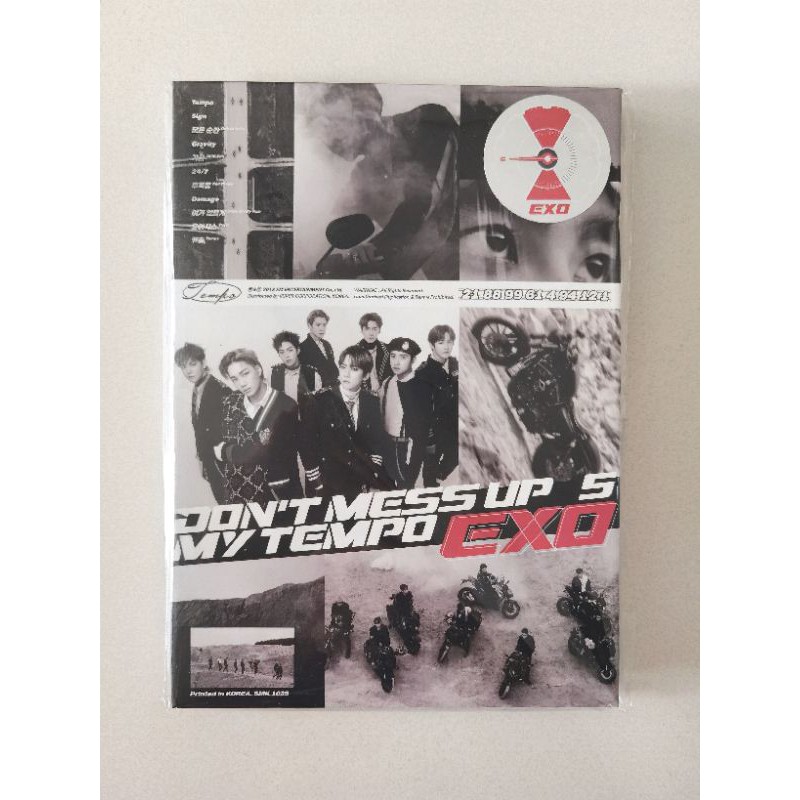 Exo Dont Mess Up My Tempo Album Ready Stock Exo Dmumt Photocard