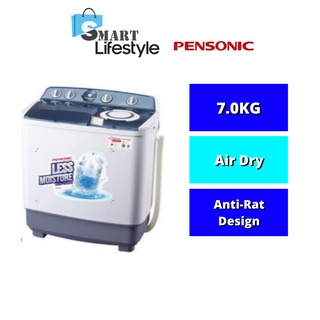 Pensonic Semi Auto Washing Machine 7KG PWS 7007 Shopee Malaysia