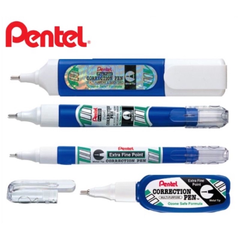 Pentel Liquid Paper Correction Pen Metal Tip 7ml 12ml Shopee Malaysia