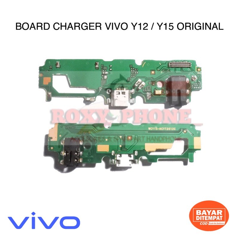 Original Vivo Y Y Cas Board Charger Connector Plug In Mic Hf