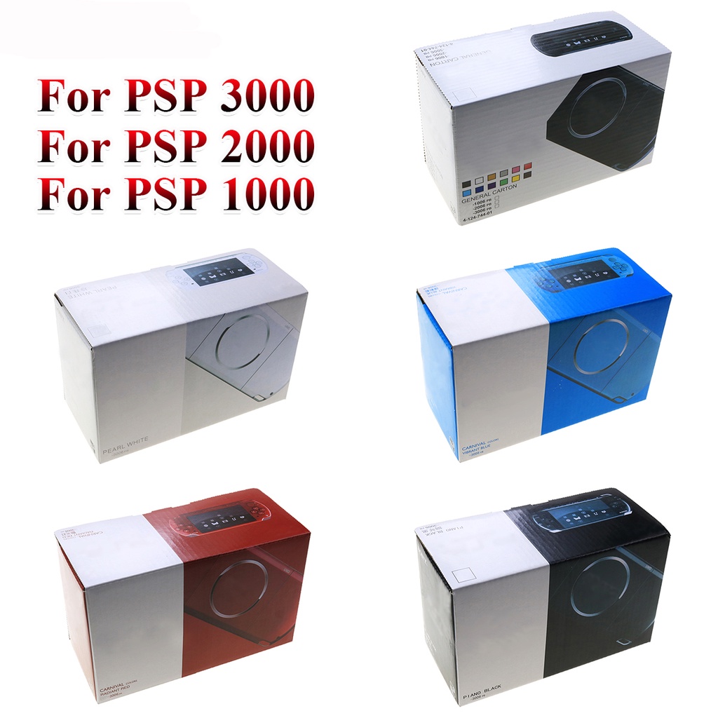 1PCS For PSP 1000 2000 3000 Game Console New Packing Box Carton For