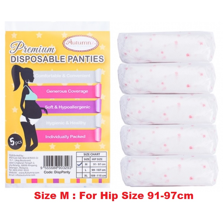 Autumnz Premium Disposable Panty Cotton Panty Mesh Panties