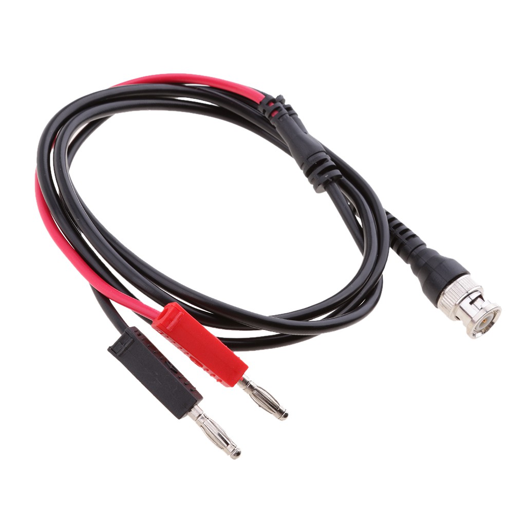 HelleryMY BNC Q9 To Dual 4mm Stackable Banana Plug With Socket Test