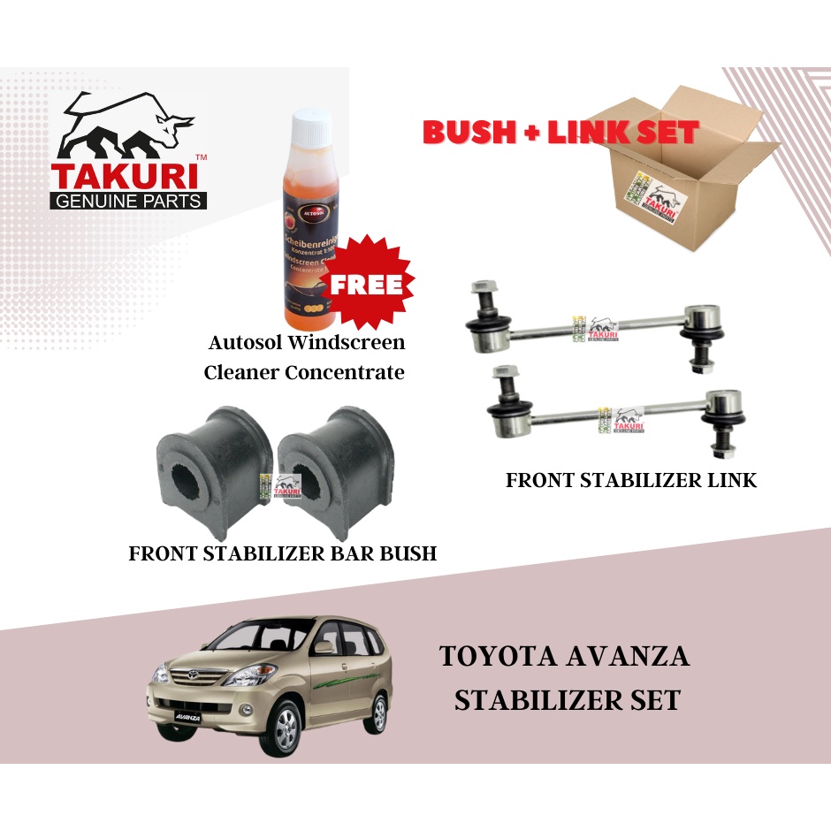 Direct Factory Toyota Rush F Avanza Front Stabilizer Bar Bush