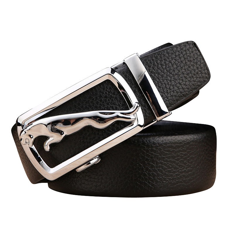 Business Casual Auto Lock Belt Buckle Men Belt Tali Pinggang Lelaki