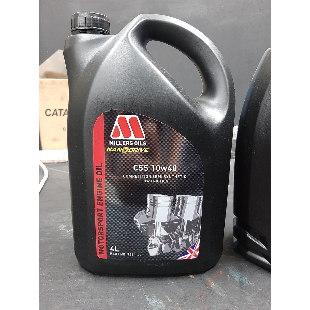 MILLERS NANODRIVE CSS 10w40 Engine Oil SEMI SYNTHETIC 4L Shopee Malaysia