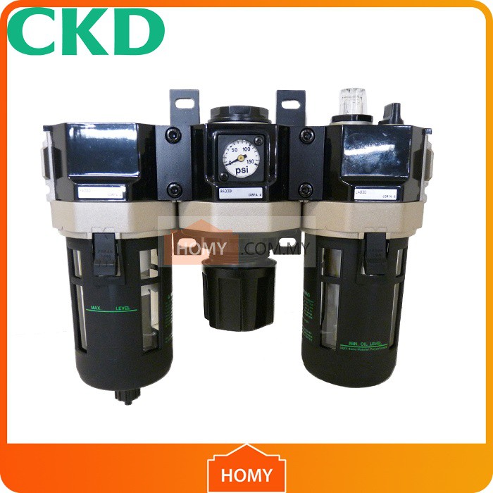 CKD C4000 15 FRL Integrated Air Filter Regulator And Lubricator 1 2