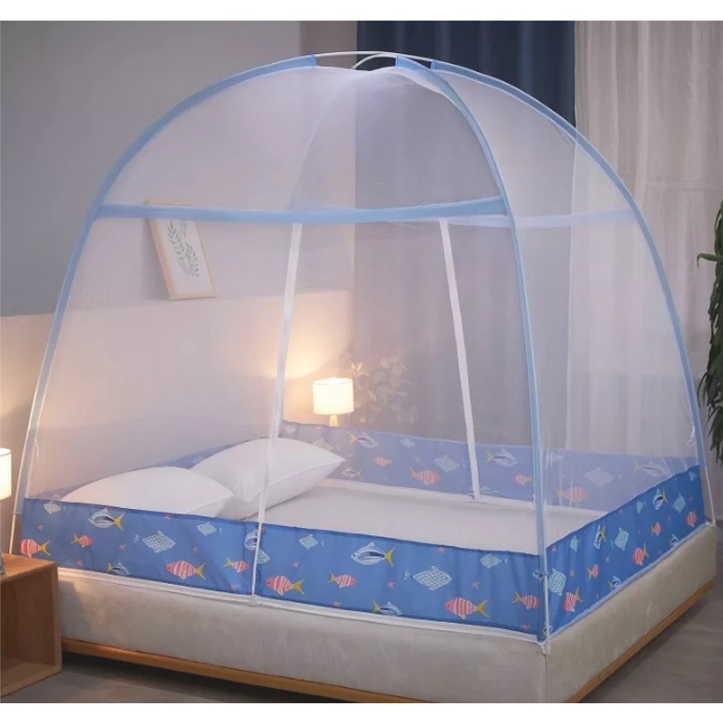 Portable Folding Mosquito Net Tent Free Stand Bed Net Bed Tent