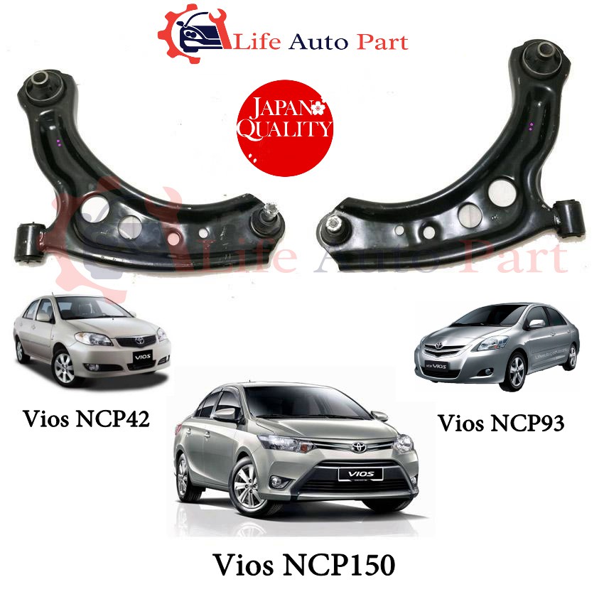 Anshin Japan Lower Arm Vios Ncp Ncp Ncp Depan Lower Arm Front