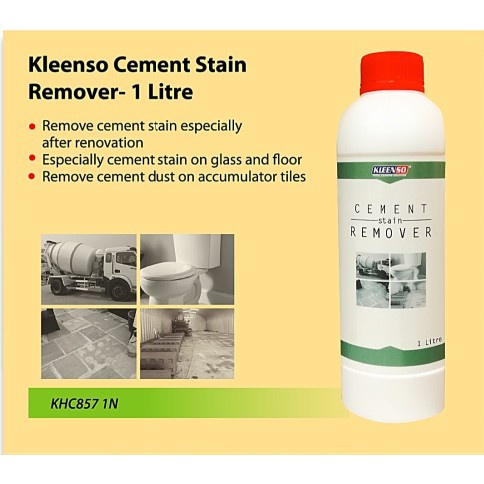 KLEENSO Cement Stain Remover 1 Litre Pencuci Tiles Pencuci Lantai Grout